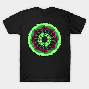 Green mandala T-Shirt